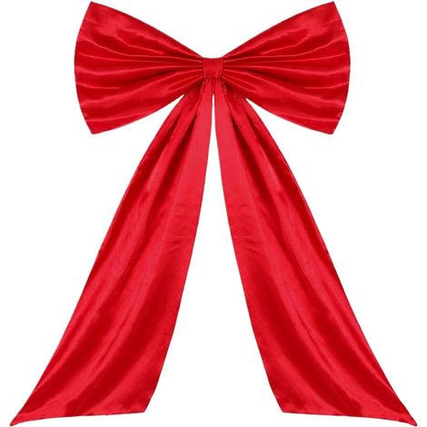 Gros nœud papillon Noël 3050 cm (rouge/noir/bleu/rose), décoration couronne guirlande