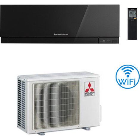 Climatizzatore Condizionatore Mitsubishi Kirigamine Zen Wifi Nero MSZ-EF42VGKB 15000 BTU INVERTER classe A++ /A++ NOVITÁ (1/5)