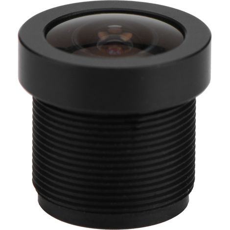 Objectif de caméra 2,1 mm, grand angle 150° M12 x 0,5 IP CCTV pour puces CCD 1/3" 1/2,9". (1/5)