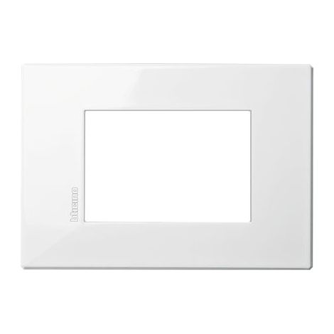 BTICINO hw4803hd Plaque axolutelute Air 3 modules, Blanc
