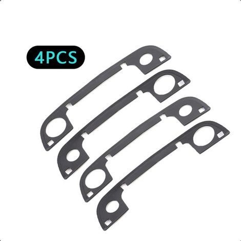 Junta de puerta de coche，4 piezas de perfiles de manija de puerta de goma adecuados para BMW E36 E34 E32 Z3 Series 3 5 7 51218122441 51218122442 (1/2)
