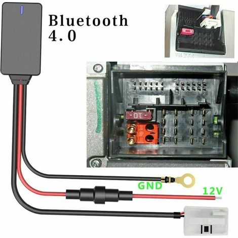 Suitable for Volkswagen RCD310RCD510 Bluetooth adapter (12-pin main interface).(Not original) (1/5)
