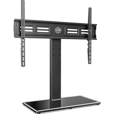 FITUEYES TV Standfuss 50-85 Zoll bis zu 50kg Universal TV Tischstnder Schwenkbar Hhenverstellbar Max. VESA 800  600 Solid&Robust (1/5)