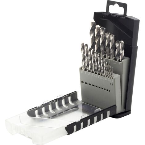 SERIE 19 PUNTE HSS FRESATE D 1/10 MM- 1,0 confezione