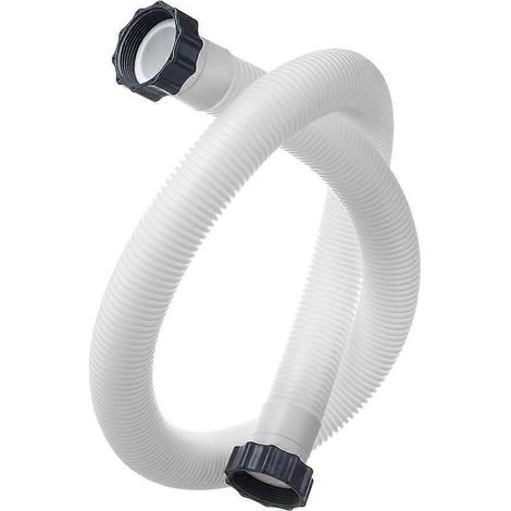 Tuyau de rechange pour pompe de piscine Intex (29060E), diamètre 1,5 pouce, longueur 59 pouces (150 cm). Compatible avec les pompes à filtre Intex, les pompes à sable et les systèmes à eau salée. (1/5)