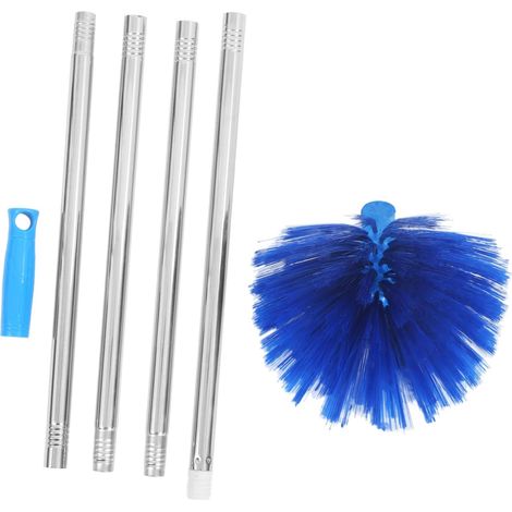 Brosse Toile Araignée Extensible avec Manche Léger Acier Inoxydable Brosse (1/5)