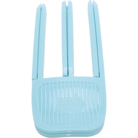Pinces à cheveux à 3 dents pour coiffure effet crâne, sans traces, peigne de coiffage, pinces volumisantes pour frange bouclée pour femmes (1/5)