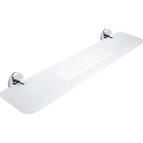 Nimco Unix - IXI Regal mit gefrästen Löchern, 60 cm, Chrom UN X360-26 (1/2)