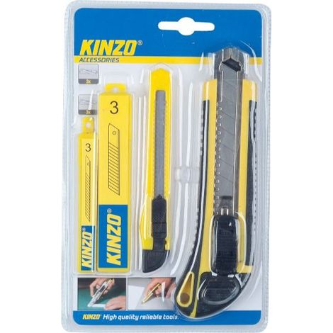 CUTER KINZO GRANDE + PEQUEÑO CON RECAMBIOS (6UDS)