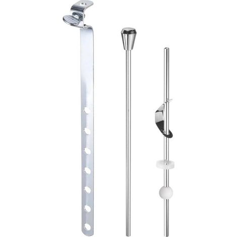 Kit réparation réglable évier/lavabo, 15,5 mm, fixation stable (1/5)