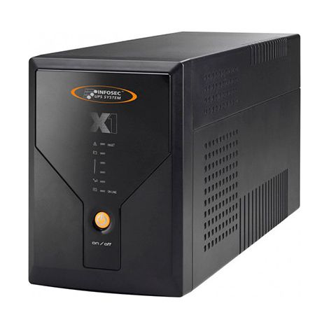 Infosec - Onduleur INFOSEC X1-1600 (1600 VA / 900 Watts) (1/4)