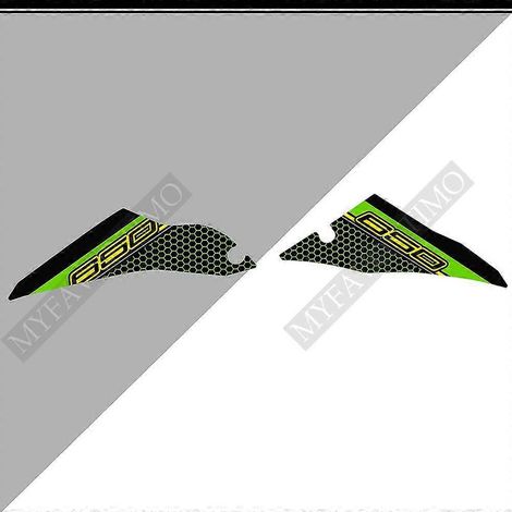 Kit de protection de réservoir, autocollants et emblème pour les genoux, logo et protection de carénage pour Kawasaki Ninja 650 (modèles 2018, 2019, 2020 et 2021) - 65021 (1/5)