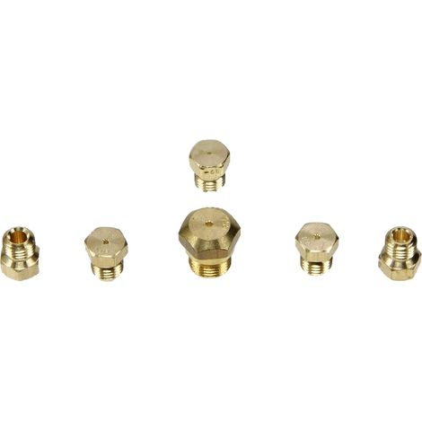 JEU INJECTEUR GAZ BUTANE X 6 POUR CUISINIERE TECNOGAS - 774029300 (1/3)