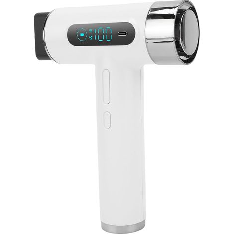 300W Battery-Powered Hair Dryer, 100,000 RPM, Cordless Hair Dryer with USB Rechargeable Port and Type-C Port for Travel and Outdoor Use (1/5)