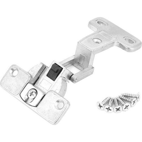 Charnière, 1 pcs 270 degrés en alliage de zinc pour porte de meuble pliante charnière de fixation accessoires porte coin superposition et intérieur superposition charnières (nicht verschiebbar) (1/5)