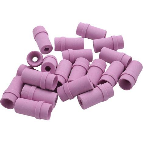 20 pezzi ugelli per sabbiatura in ceramica per strumento di sabbiatura a sifone d'aria da 6 mm (1/4)