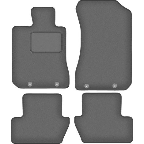 Alfombrillas de grafito para Honda Legend IV sedán (2004-2012)
