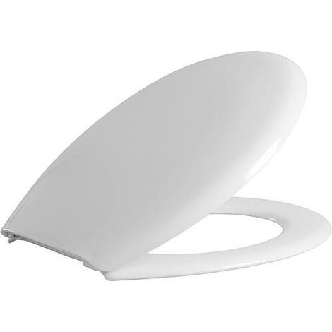 Abattant WC Corsica, thermoplastique, charnières à étrier en inox lxp : 365x439 mm (1/4)