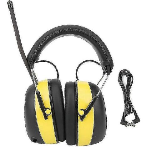 Nouveaux casques radio numériques AM/FM avec réduction de bruit et protection auditive pour une sécurité accrue – casques antibruit électroniques (1/5)