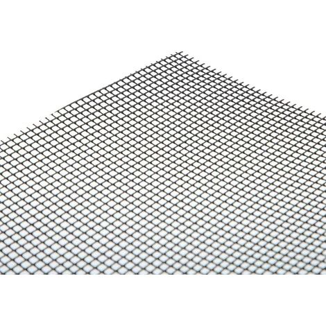 5 Pièces Pad de Pot de Fleur Carré, 30 X 20cm Tapis de Pot de Fleur Jardinage Pot de Fleur en Maille, Noir Pad Trou Maille Tapis Mesh Pad Respirante pour Plantes Jardin, Outillage de Jardin Bonsai (1/5)