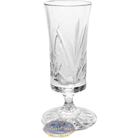 Copas de licor de cristal de 60 ml Frozen Leaf (1/4)