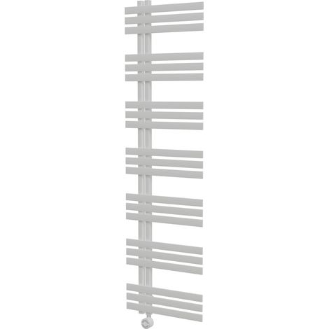 Schulte Heizkörper IGNIS inklusive Heizstab und Befüllung, 180 x 50 cm, Weiß, Version links (1/2)