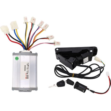 Kit Contrôleur 24V 800W pour Tricycle Électrique, Accélérateur à Pédale, Conversion VTT avec Batterie Lithium, Ensemble de Mise à Niveau (1/5)