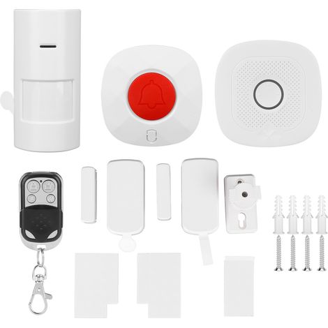 Détecteur d'Ouverture de Porte WiFi, Alarme Maison Connectée sans Fil Sécurité Intelligente 100-240V (1/5)