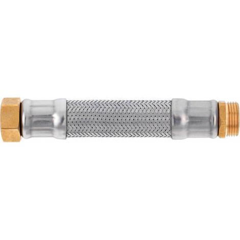 Flexible sanitaire inox DN20 3/4 mâle – 3/4 femelle – Longueur 1000mm – Pression 10 bar – Température max 110°C – IFT