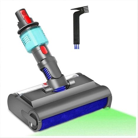 Brosse électrique pour sols durs, compatible avec les aspirateurs eau et poussière V7, V8, V10, V11 et V15, avec voyant vert. (1/5)