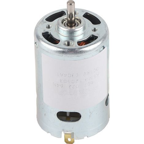 Moteur CC 12-24 V CC 280 W 885 silencieux à grande vitesse pour la production de bricolage d'équipements électriques (1/5)