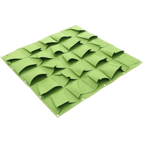 Sacs de culture muraux à 25 poches pour plantes verticales (1/5)