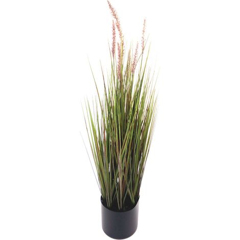 Künstliches Pampas-Gras 122cm Dekogras Grashalm Kunstpflanze Zimmerpflanze