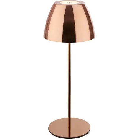 Lámpara de mesa led Serina 200 lm 2700k oro rosa 36 cm