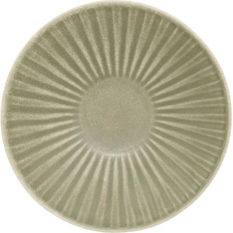 Lot de 6 Assiettes Creuses "Nyero" 21cm Vert (1/3)