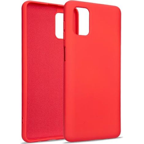 Funda de silicona Beline para Samsung M51 M515 roja (1/2)