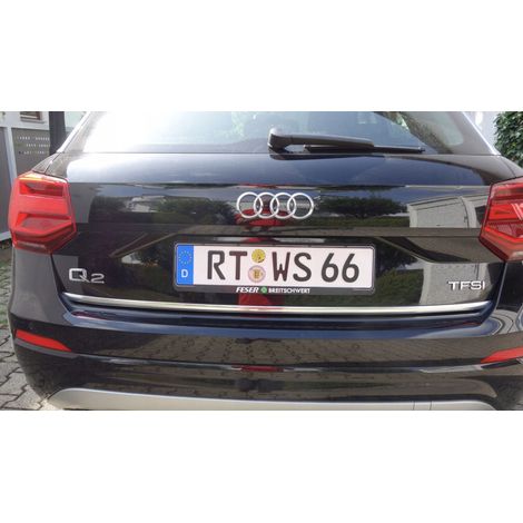 Audi Q2 - Chromzierleiste für die Heckklappe (1/4)