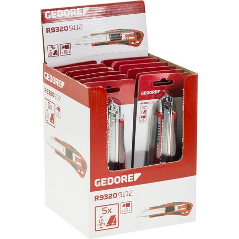 GEDORE red R93209112 Display Cutter Klingenbreite 18 mm 12-teilig (1/4)