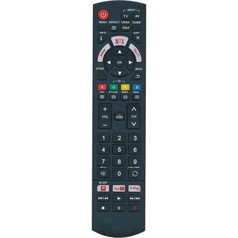 Telecommande Tv - Compatible Philips Post-2000 - Bouton Netflix - Fonctionnelle Avec 2 Piles LR03 (1/2)