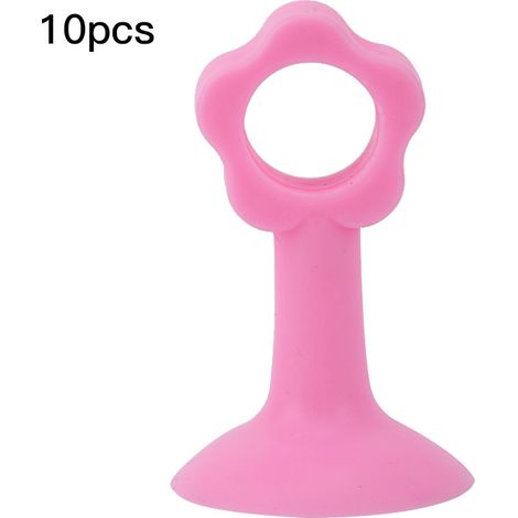 Coussinets Magnétiques En Silicone Pour Porte Et Fenêtre - Amortisseur Anti-Choc Réduction De Bruit - Installation Facile Sur Bois Carrelage Métal - Lot De 10 Pièces (1/5)