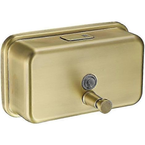AquaForge 1200ml Edelstahl-Wandseifenspender (1/4)
