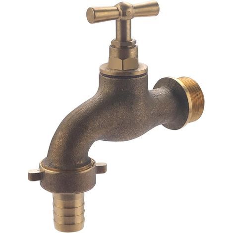 Robinet Extérieur Traditionnel mâle 20x27 - mâle 20x27 + raccord au Nez Ø15 NOYON & THIEBAULT (1/5)