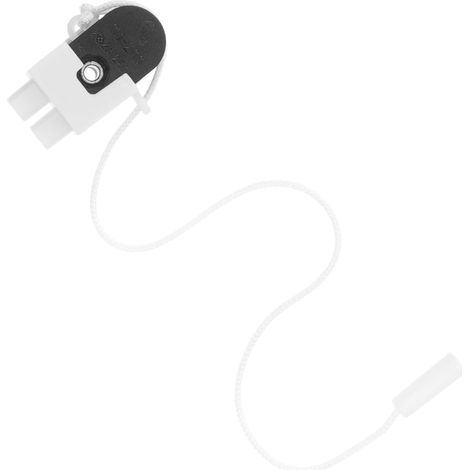Interrupteur à Tirette Cordon de Traction en Acier Inoxydable et PC pour Lampe de Salle de Bain Design Robuste et Utilisation Polyvalente pour et Salles de Bain (1/5)