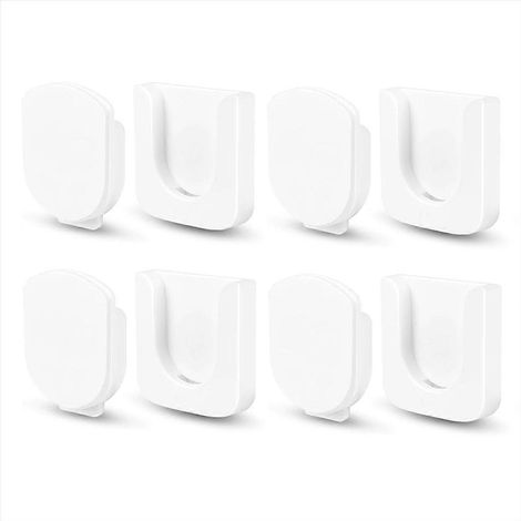 Magnetische Wandhalterung für Fernbedienung, 4er-Set, weiß (1/5)
