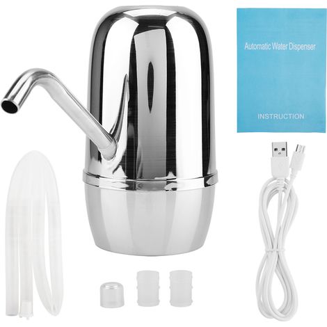 Distributeur Électrique Portable - Pompe À Eau Rechargeable USB - Pour Bidons De 5 L À 18,9 L - Usage Maison Bureau Extérieur (1/5)