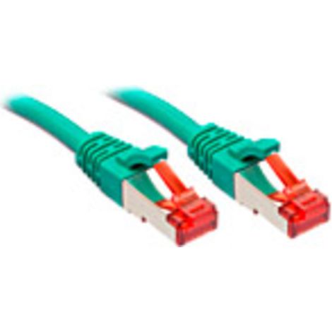 LINDY 47751 RJ45 Netzwerkkabel, Patchkabel CAT 6 S/FTP 5.00 m Grün 1 St.