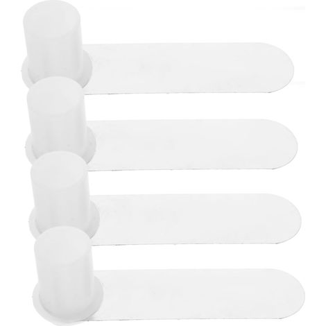 4 supports de moustiquaire en acier inoxydable, conception légère (1/5)