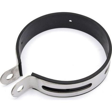 Motorradauspuff-Schalldämpfer-Montagehalterung, Aufhängungsflanschband, 11 cm (1/5)