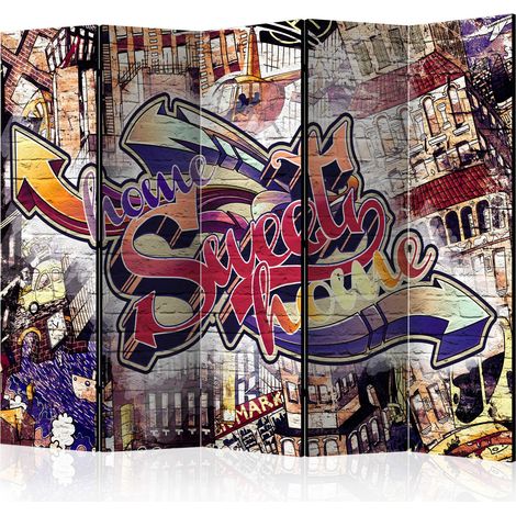 Paravento - Cool Graffiti II [Room Dividers] - 225x172 (1/4)