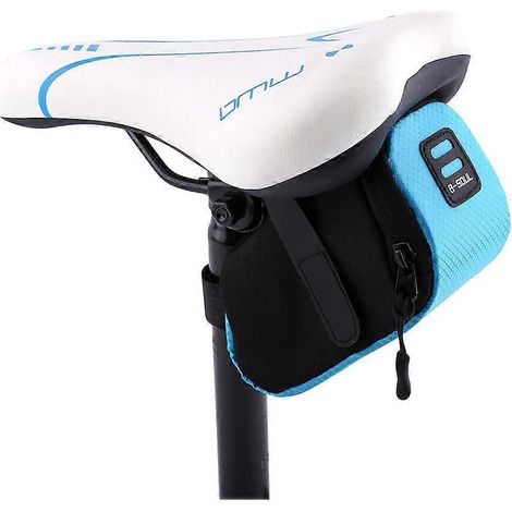 Sacoche de selle pour vélo de route VTT 2024, sac de rangement sous la selle, accessoires de cyclisme (bleu)